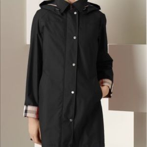 burberry swing raincoat
